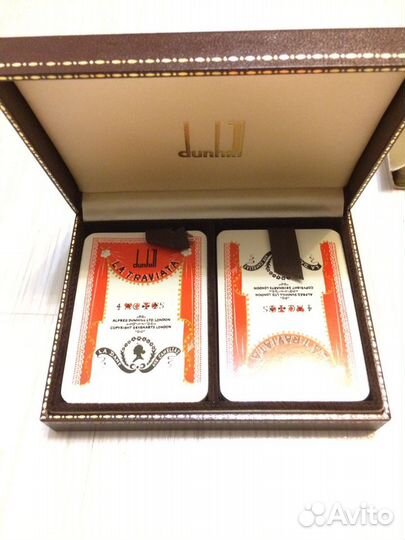 Коллекционные колоды карты Dunhill’s