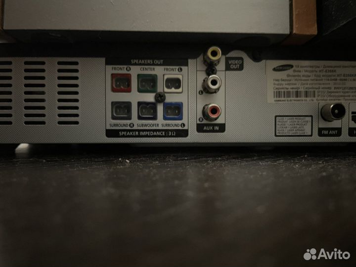 Домашний кинотеатр samsung ht e350k