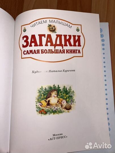 Загадки самая большая книга