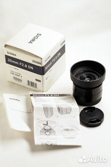 Sigma 30mm 2.8 sony E