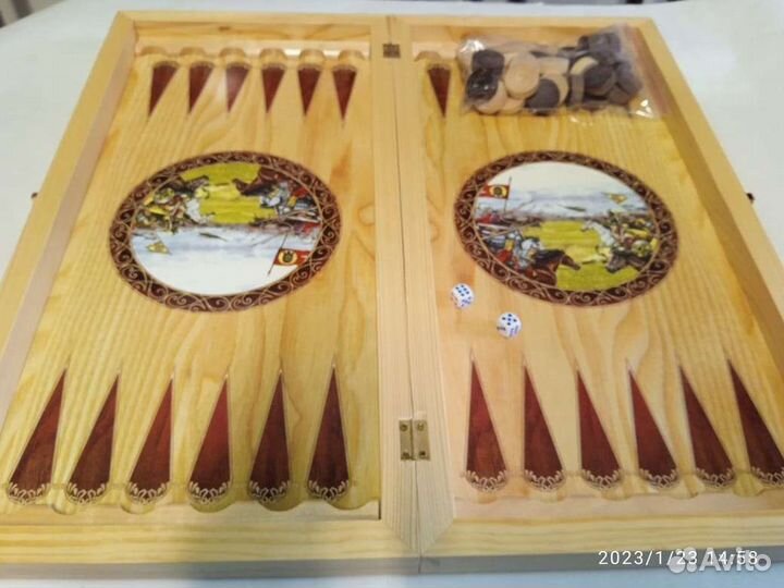 Шахматы нарды шашки 3 в 1 