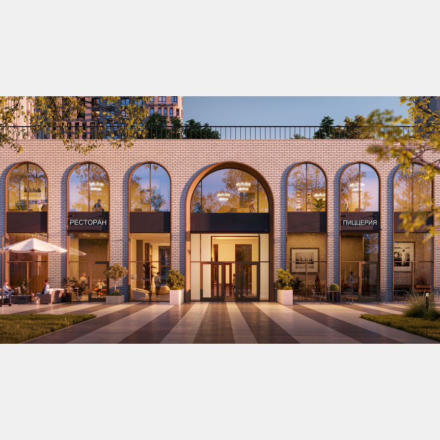 1-к. квартира, 35,8 м², 13/21 эт.