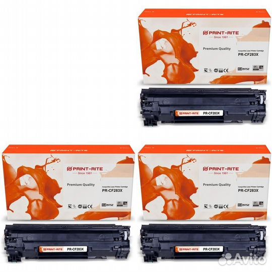 Картридж Print-Rite PR-CF283X-3PK 1459175