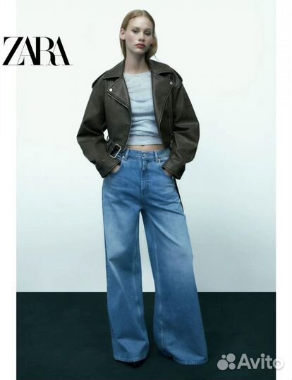 Косуха Zara в винтажном стиле