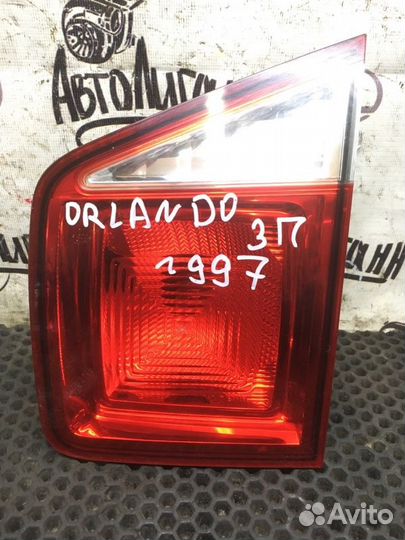 Фонарь задний правый Chevrolet Orlando F18D4 2012
