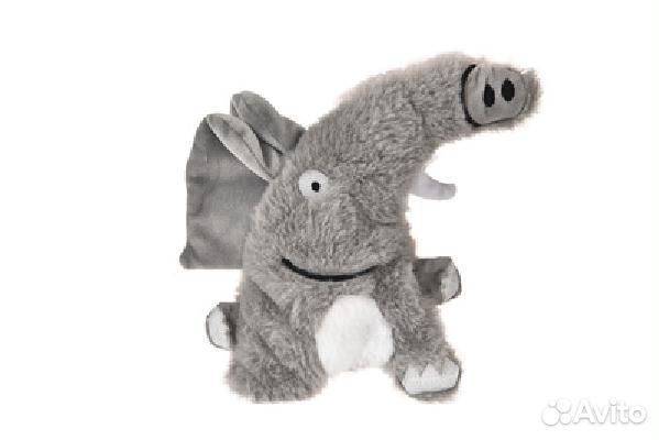 Homepet Игрушка для собак Слоник плюш с пищалкой 1