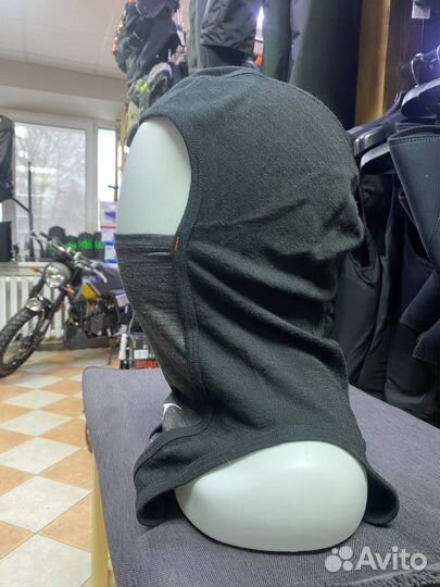 Балаклава/подшлемник 509 FZN Merino black OS