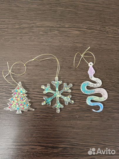 Игрушки на елку ручная работа