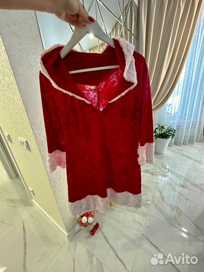 Костюм снегурочки взрослый