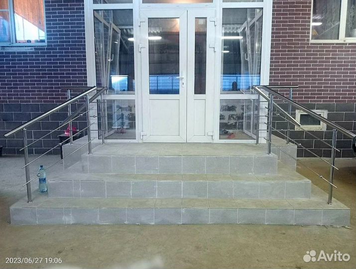 Перила из нержавеющей стали