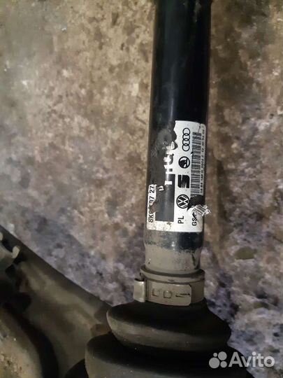 Привод левый Ауди А4 Б8 МКПП 1.8