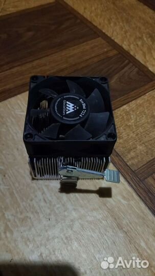 Материнская плата ам2 нерабочая+Феном Х3+кулер