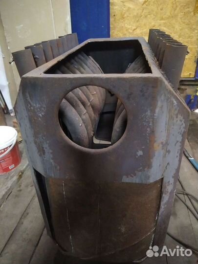 Печь буржуйка для гаража