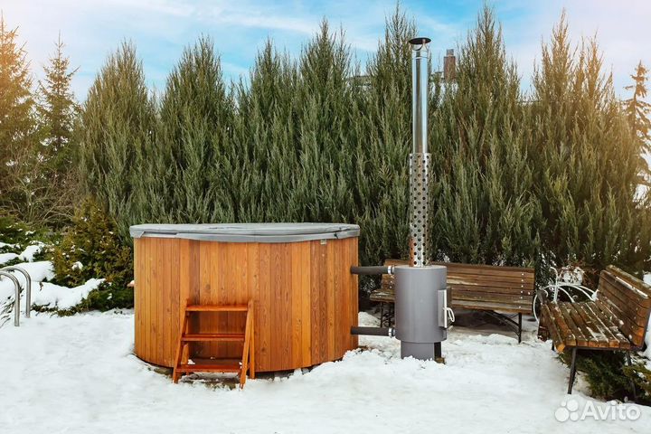 Уличная купель PolarSpa без подогрева