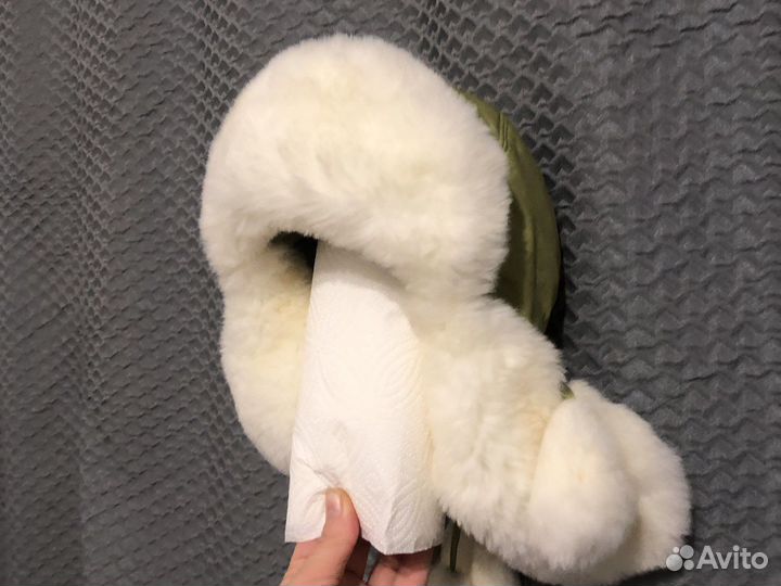 Шапка ушанка меховая детская зимняя