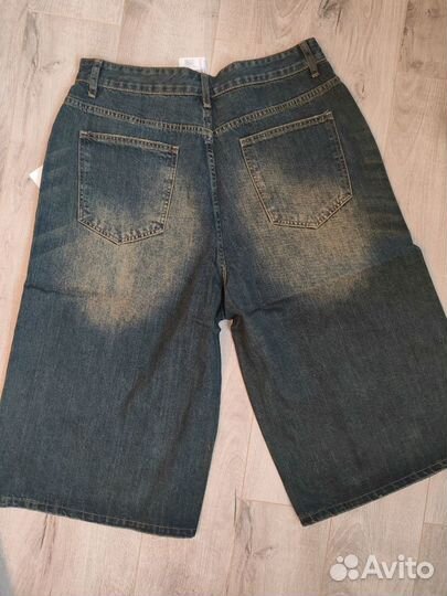 Удлиненные джинсовые шорты Jaded London type
