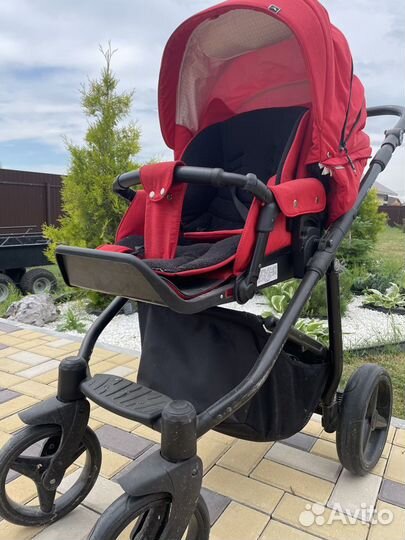 Коляска adamex 3 в 1 бу