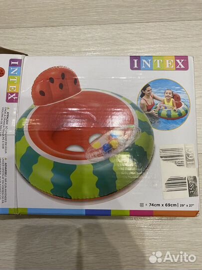 Детский надувной круг