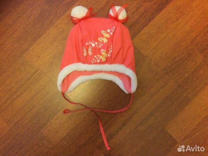 Шапка для девочки 46 -48 размер