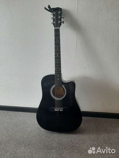 Электроакустическая гитара fender squier SA-105CE