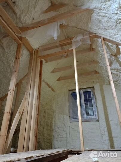 Утепление пенополиуретаном подвала, цоколя