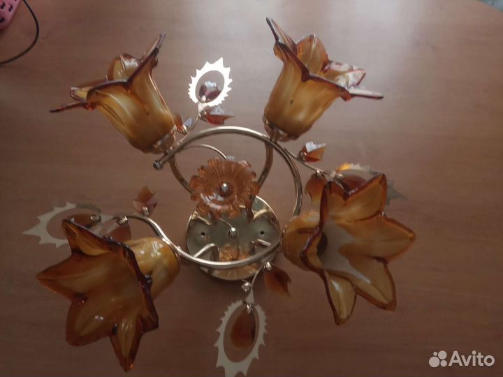 Люстра потолочная бу