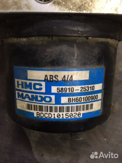 Блок abs hyundai accent