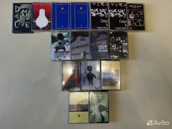 Аудио кассеты Depeche Mode и нетолько