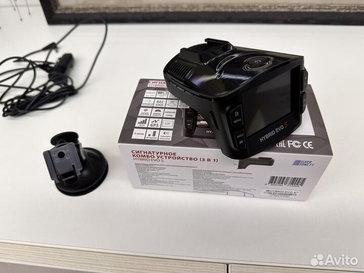 Видеорегистратор с радар детектором Silverstone