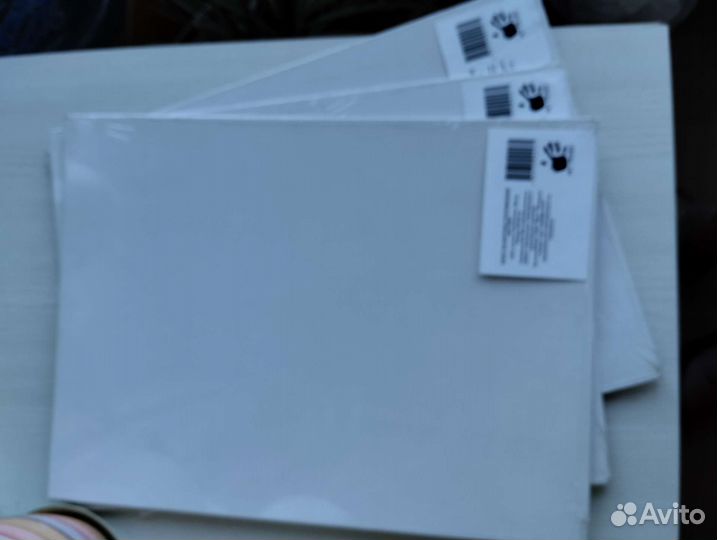 Холст на картоне грунтованный 30*40