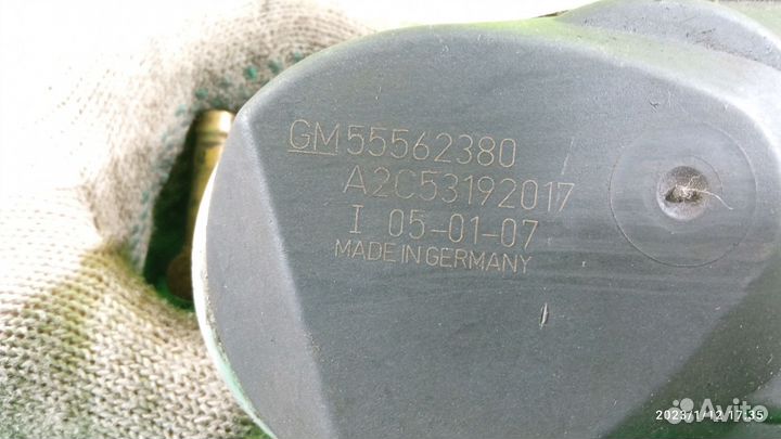 Заслонка дроссельная для Opel Astra H