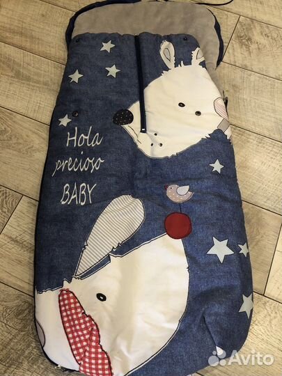 Зимний конверт в коляску