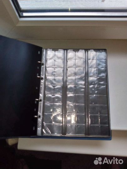 Альбом для монет + 9 листов