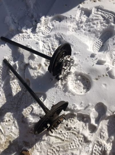 Полуось зад левая Прадо 120