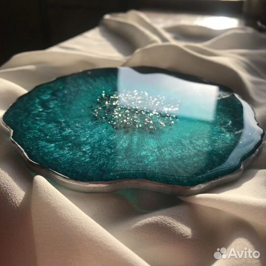 Подстаканник из эпоксидной смолы