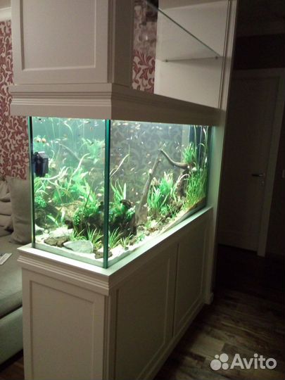 Обслуживание, установка, перевозка аквариума