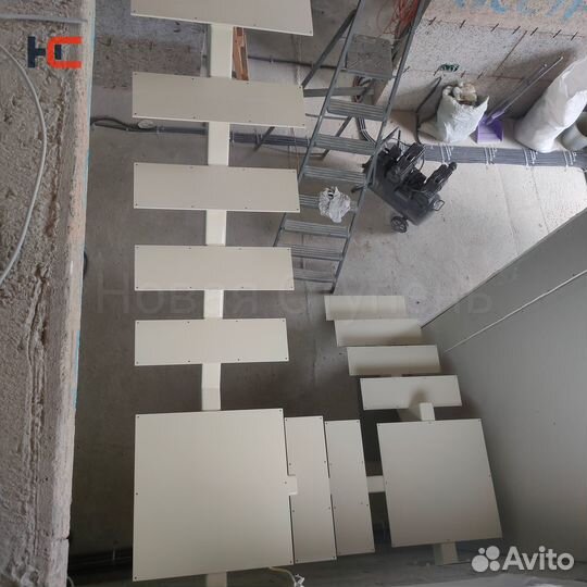 Лестница металлическая на заказ. Монокосоур