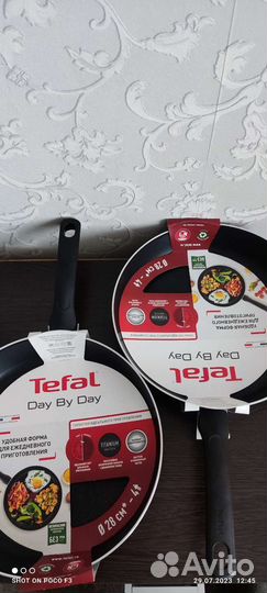 Сковорода tefal новая 28см