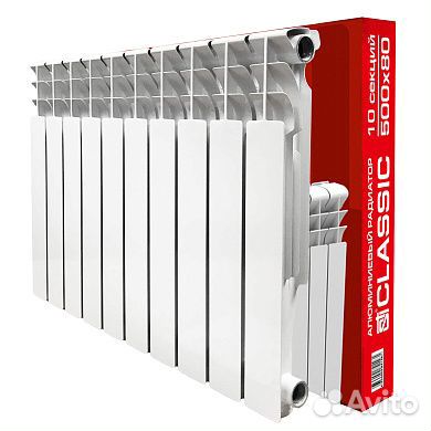 Радиатор отопления алюминиевый 500/80 STI Classic