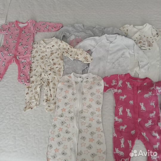 Вещи пакетом на девочку с 0