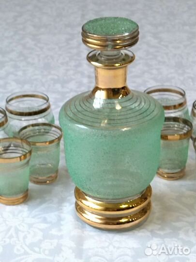 Графин со стопками СССР