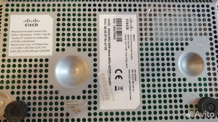 Тв приставка Cisco