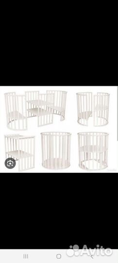 Детская кровать трансформер 5 в 1