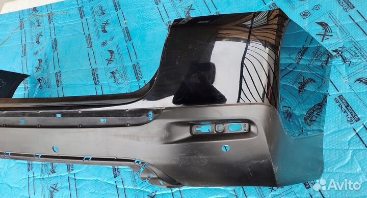 Тойота Хайлендер задний бампер Оригинал 2010-2013