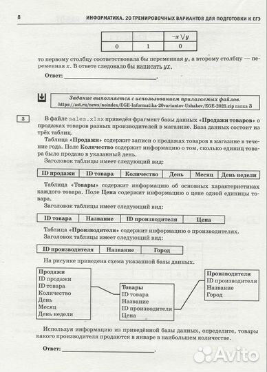 ЕГЭ по информатике тетрадь