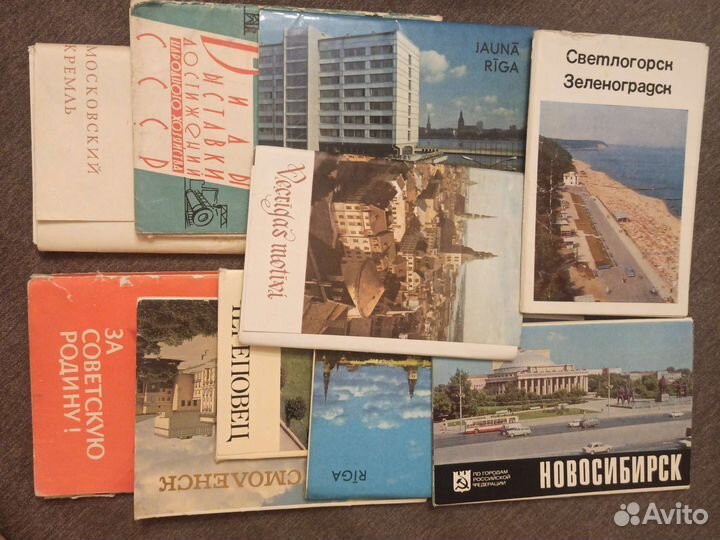 Коллекционные наборы открыток