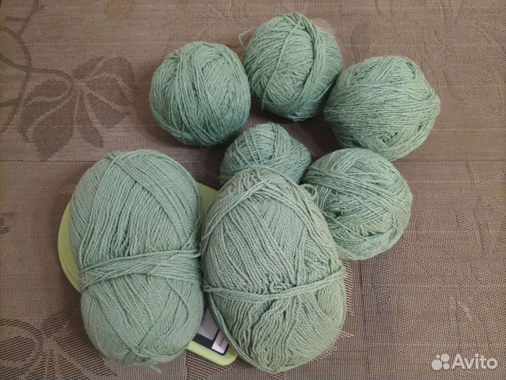 Пряжа для вязания нитки шерсть