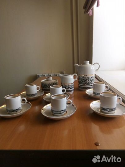 Кофейный сервиз Вербилки дфз