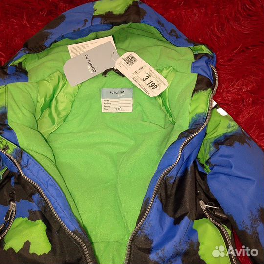 Зимний комбинезон для мальчика 110