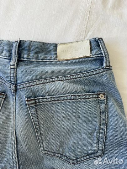 Джинсы Mango XS RUS 40-42 EUR 34 выбеленные